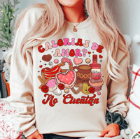 Calorias De amor crewneck 