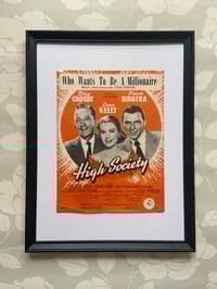 Image 1 of Who Wants To Be A Millionaire from High Society,  framed 1956 vintage sheet music