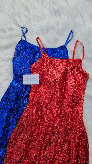 Image of Bella Rose Maxi Dress (Red) 