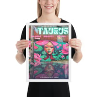 Image 2 of Street Zodiac: Taurus — Bloom Beauty Ritual Framed Poster