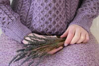 Image 19 of Aran Sweater - Light Pastel Colours - Made in Europe