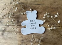 Image 2 of Baby announcement Teddy Bear