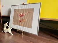Image 2 of Pastel Figure Drawing on Paper
