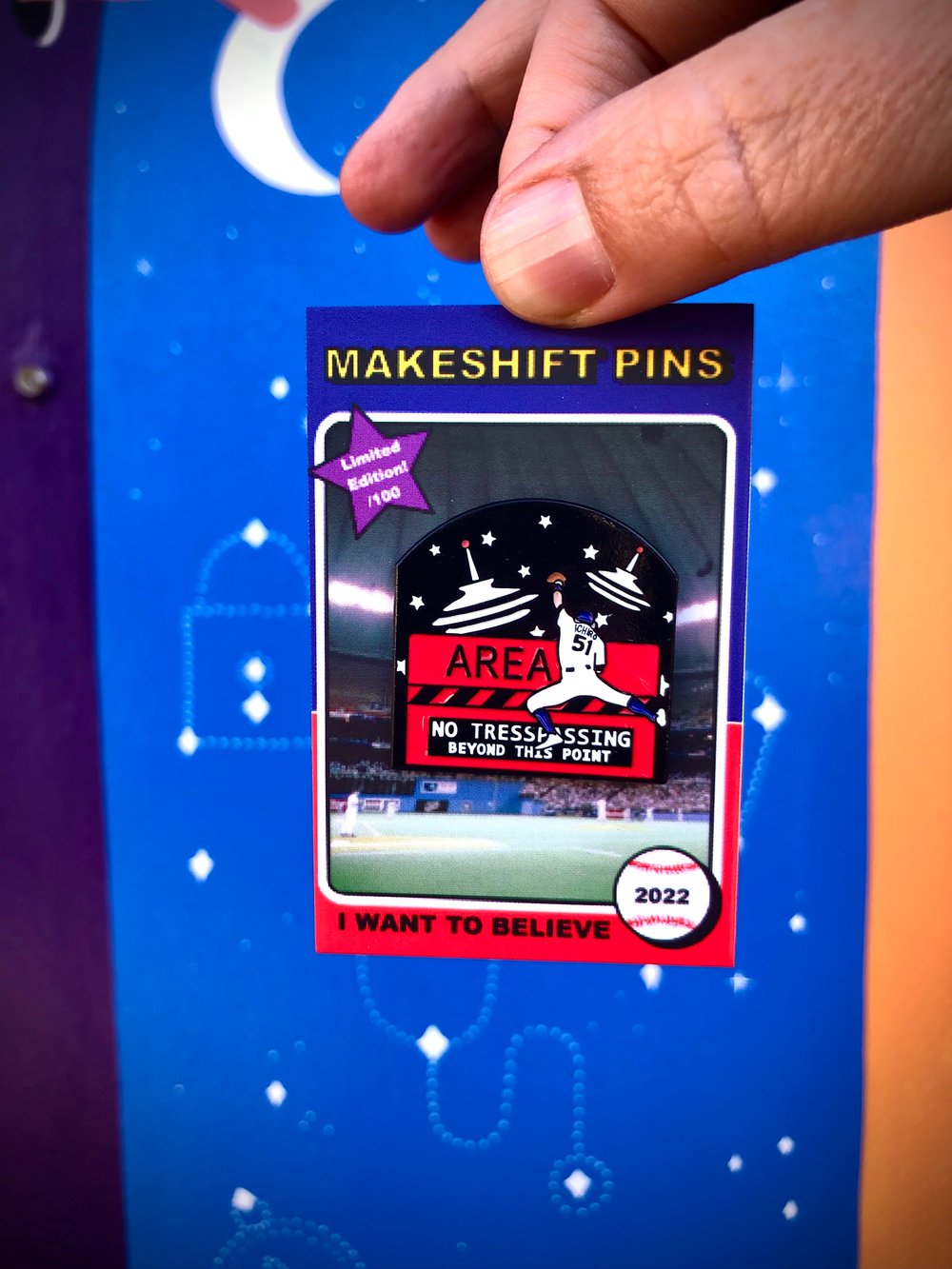 I Want to Believe pin [MP8]