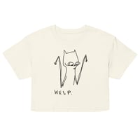 Image 2 of Women’s crop top WELP