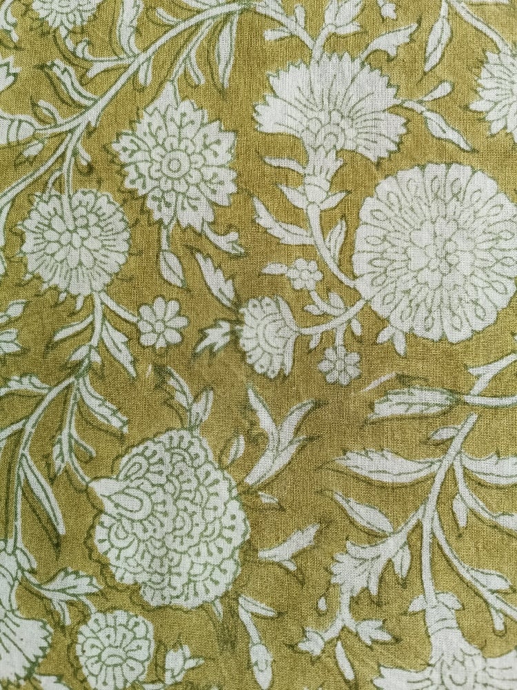 Image of Namasté fabric fleurs mélangées 