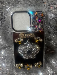 Image 1 of Queen bee bling iPhone case 