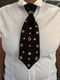 Image of Black Gem Necklace Tie
