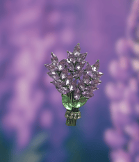 Image 1 of Purple Bouquet Pin