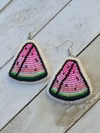 Image 1 of Watermelon earrings 
