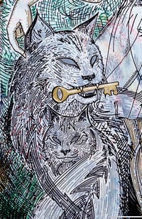 Image 3 of Two Cats Three Keys
