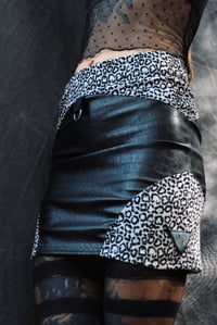 Image 1 of KORA skirt, black snake, white leo