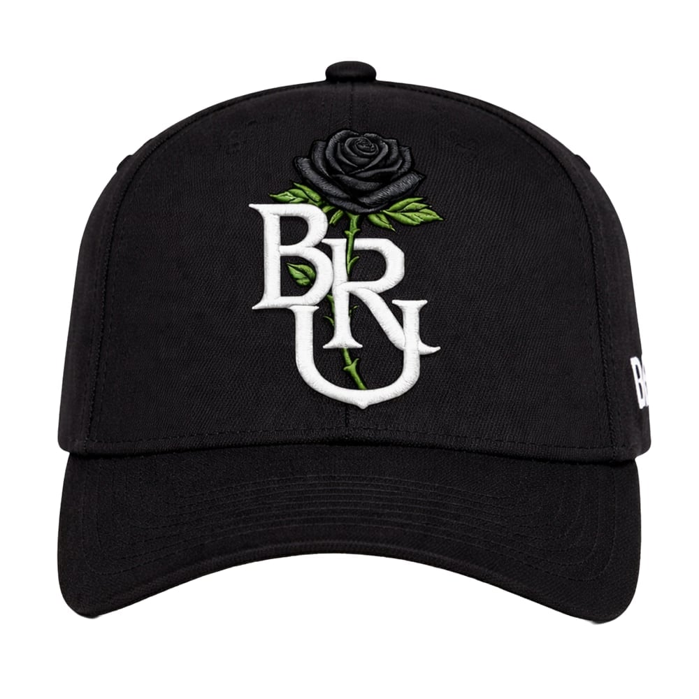 Image of BLACK ROSE LOGO SNAPBACK'S
