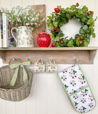 Image 2 of SALE! Strawberry Stoneware Jug