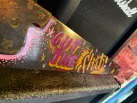 Image 6 of Hand Painted Vintage Saw | Cut The Sh**t