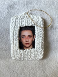 Image 5 of Kpop Photocard Holder Christmas Ornament / 2025 / Holiday Season / Gift Ideas
