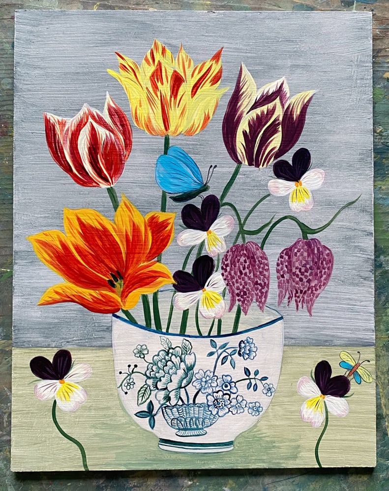 Image of First Tulips 