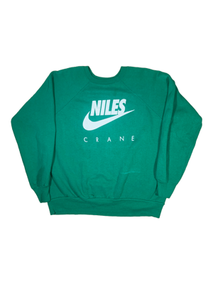 Niles Vintage Green Crewneck-Wm’s L/XL