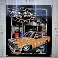 Image 2 of Peach Mazda/Car Janitor 24x26.5 Banner 