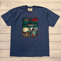 Image 1 of Vintage Realtree Wildlife Classics Blue Tee - L