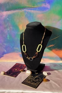 Image 1 of Knight of Swords Chainlink Necklace