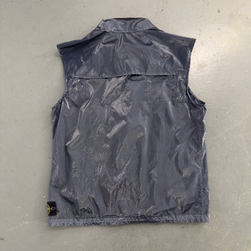 Image of SS 2009 Stone Island Prismatica Silk Vest, size XXL