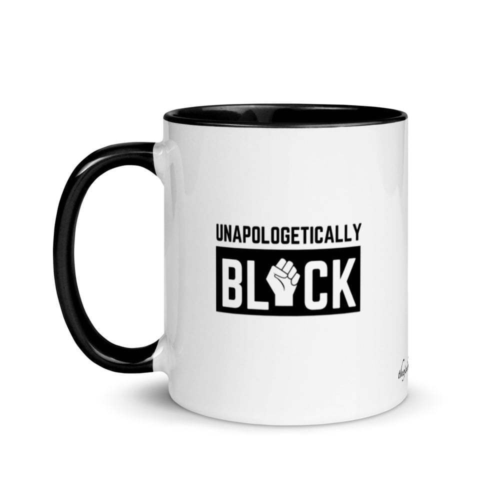 Image of Unapologetically BLACK Mug with Color Inside