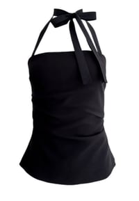 Image 1 of LARA  TOP  BLACK