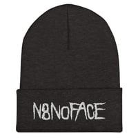 Image 5 of N8NOFACE Scratch Logo Cuffed Beanie (+ more colors)