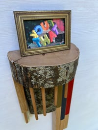 Image 1 of Sculptural wood shelf
