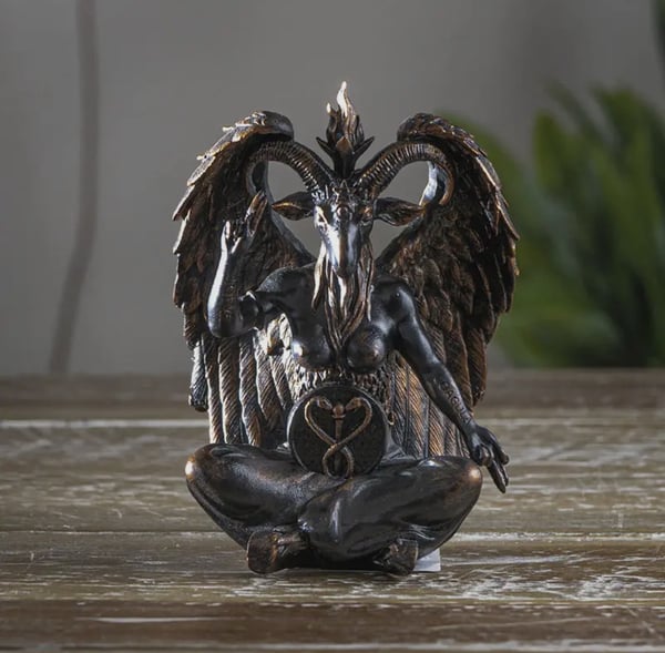 Image of 4” Baphomet Statue 