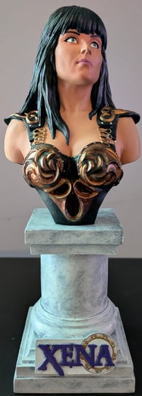 Image 4 of Xena: Warrior Princess Cold Cast Porcelain Bust – Limited Edition #451 of 7,500