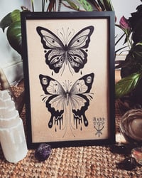 Image 3 of Goth Moth Print