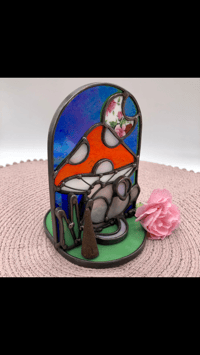 Image 3 of Sleeping Mouse Candle Holder