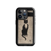 Image 3 of Cat of Demoniac Aspect iPhone® Case