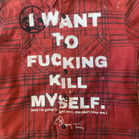 Image 3 of Sz. M/L 1 of 1 Quilted Flannel