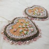 Image 3 of Falling Blossoms on Birch Bark