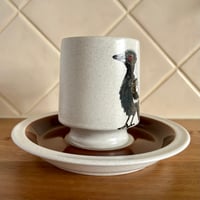 Image 3 of Magpie Cup & Saucer