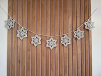 Image 3 of SNOWFLAKE GARLAND