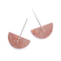 Image 2 of Virgin Valley Tuff Earrings No. 2
