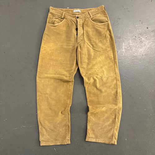 Image of 1980s Stone Island Brush Cotton Trousers, Size 30''x 28''