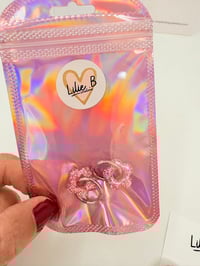 Image 3 of La Pochette Surprise fille rose pailleté