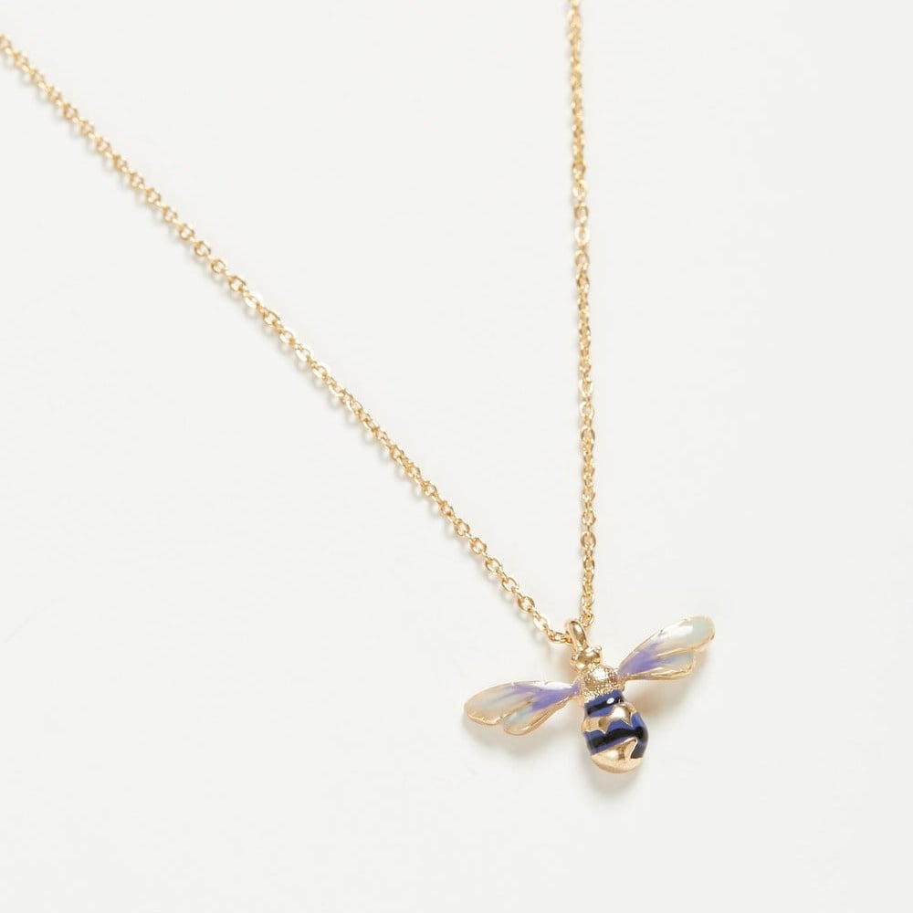 Image of Fable Enamel Bee Necklace