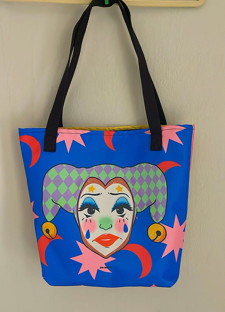 Image of Jester/Clown Tote bag