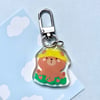 Picnic Bear Keychain