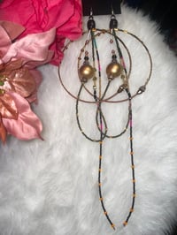 Image 5 of Stardust Shine large Hoop earrings 