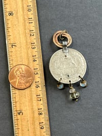 Image 5 of Kuchi pendant with resin opal