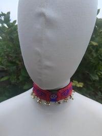 Image 6 of Festie choker -red beading