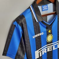 Image 4 of Inter Milan 97/98 Retro Home Jersey