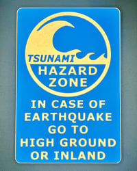 Image 2 of Tsunami Hazard Zone (9x13)